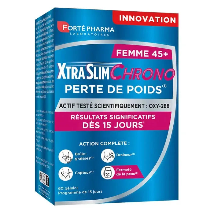 Forté Pharma Forte Xtraslim Chrono Femme 45+ 60 Gélules