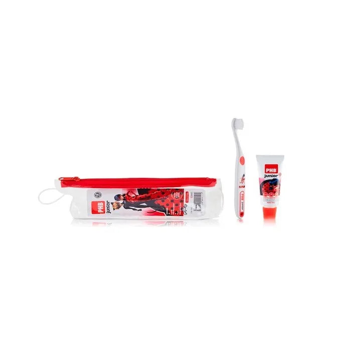 PHB Junior Plus Brosse à dents + Gel dentifrice