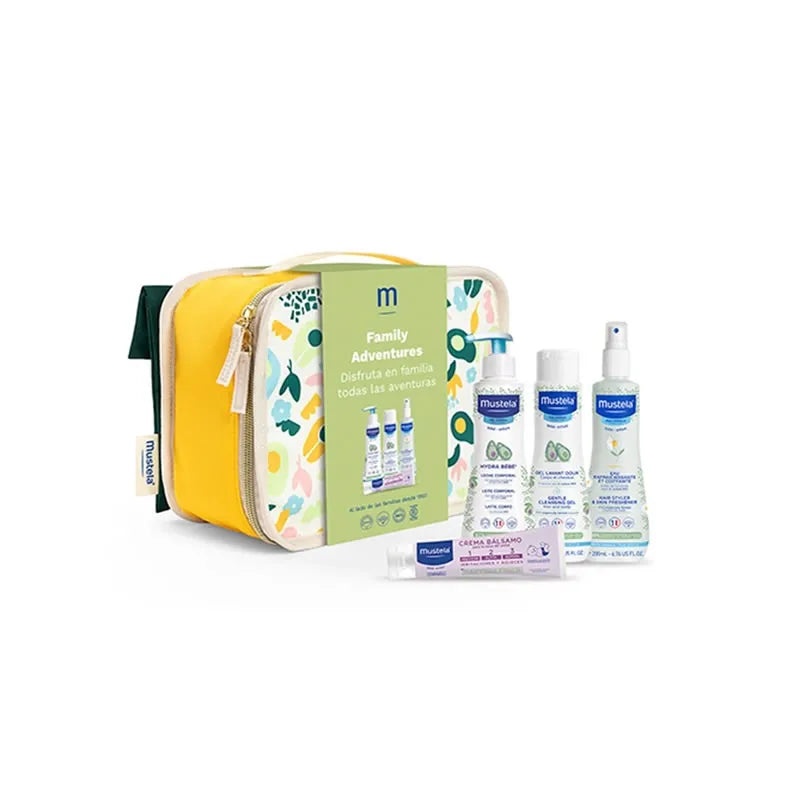 Mustela Pastel Family Valise Set 5 Pièces