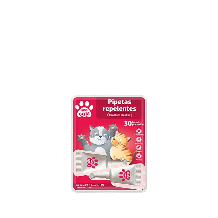 Neovital Pipettes Insectifuges Pour Chats Neovital 2 Unités