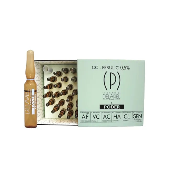Delapiel Ampoules Power CC Ferulic 0.5%