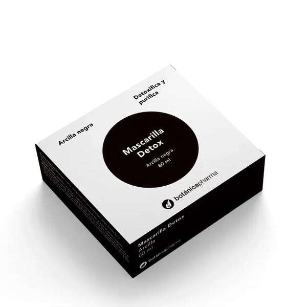 Botánicapharma Botanicapharma - Masque détox à l'argile noire 80ml - Batty Beauty