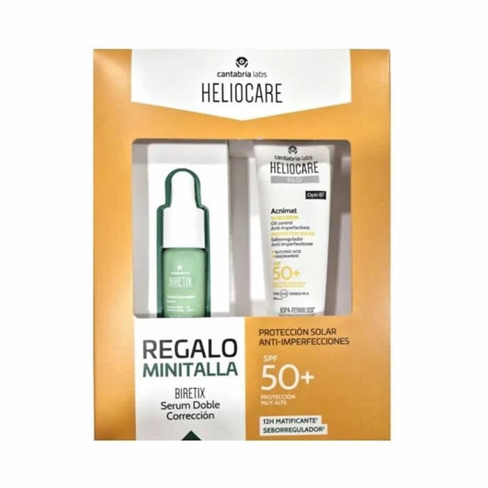 Heliocare Acnimat Spf50+ Coffret 2 Produits