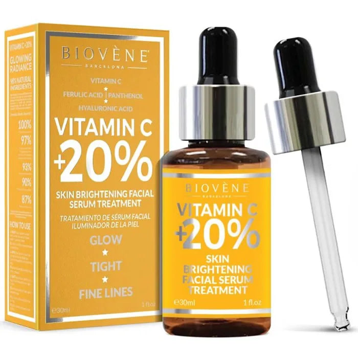 Biovene Vitamin C 20% Skin Brightening Facial Serum