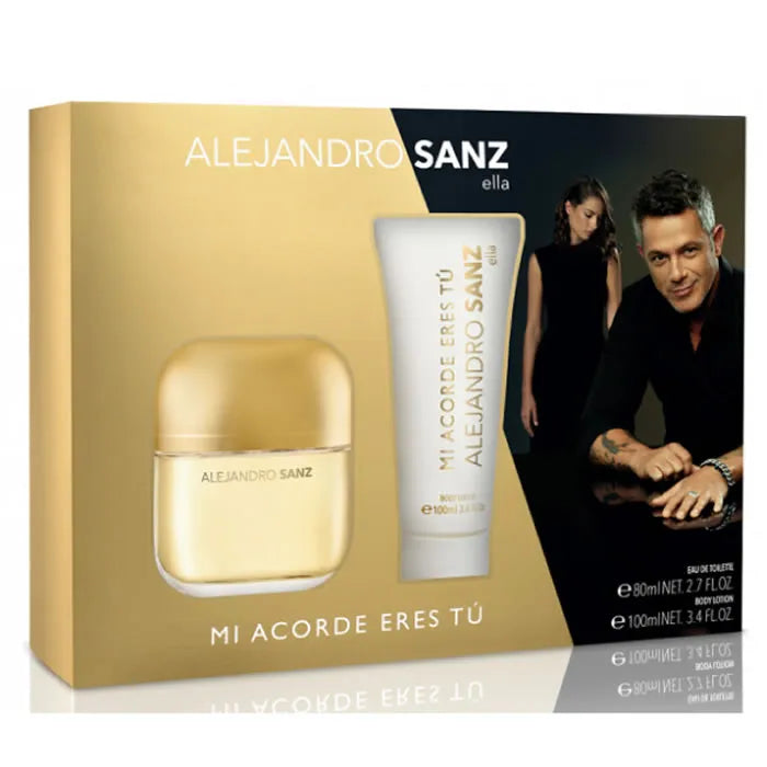 Alejandro Sanz Mi Acorde Eres Tu Eau De Toilette Coffret 2 Produits