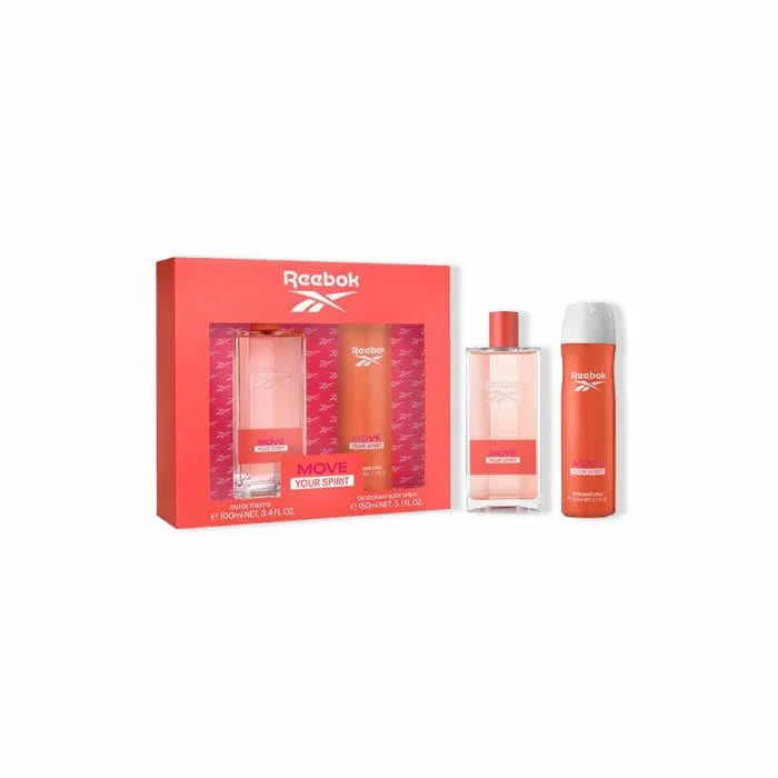 Reebok Move Your Spirit Woman Eau De Toilette Coffret 2 Produits
