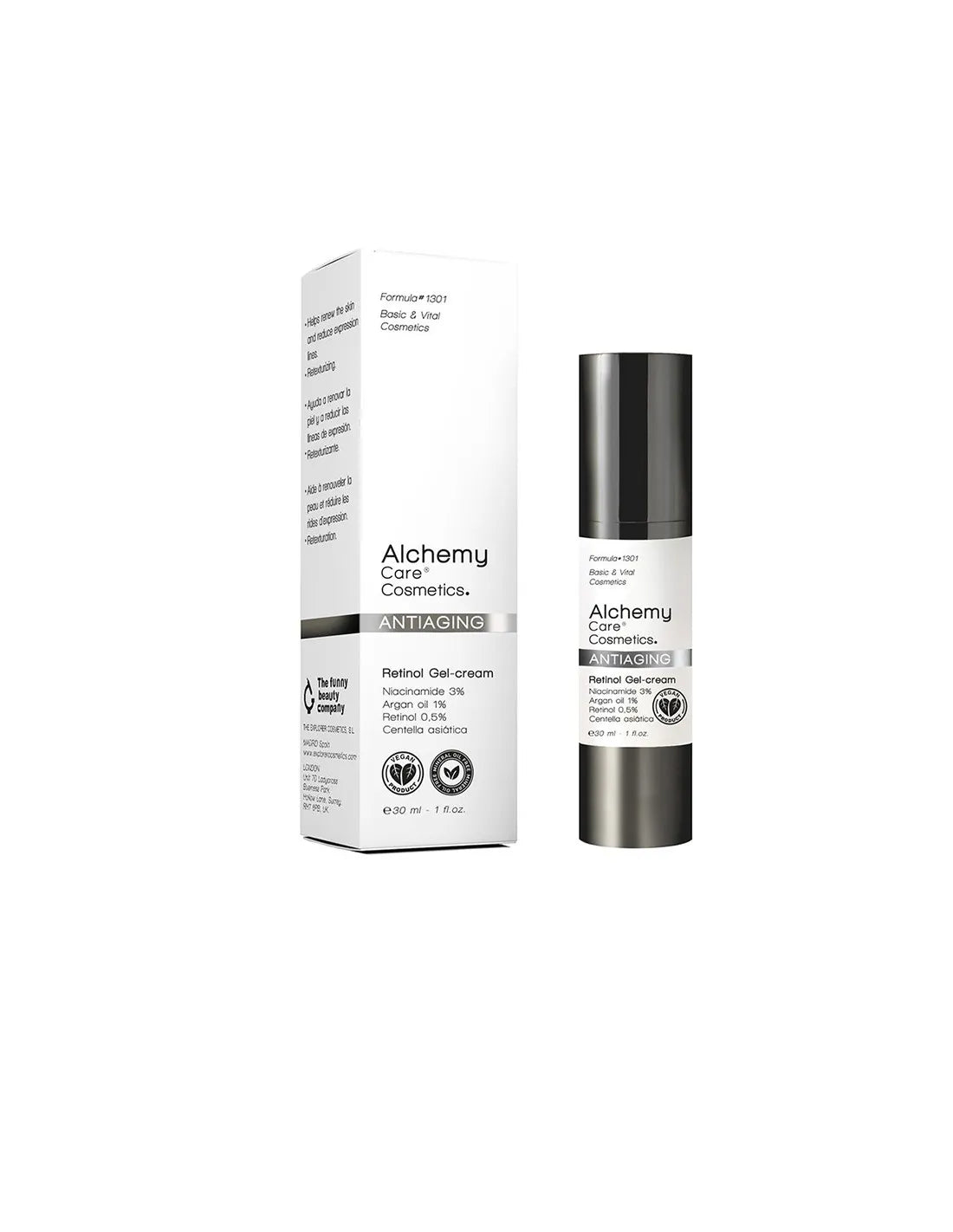 Alchemy Care Cosmetics Alchemy Antiaging Retinol Gel Cr