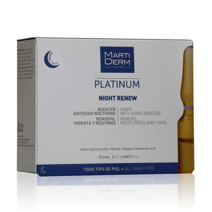 Martiderm Platinum Night Renew Ampoules