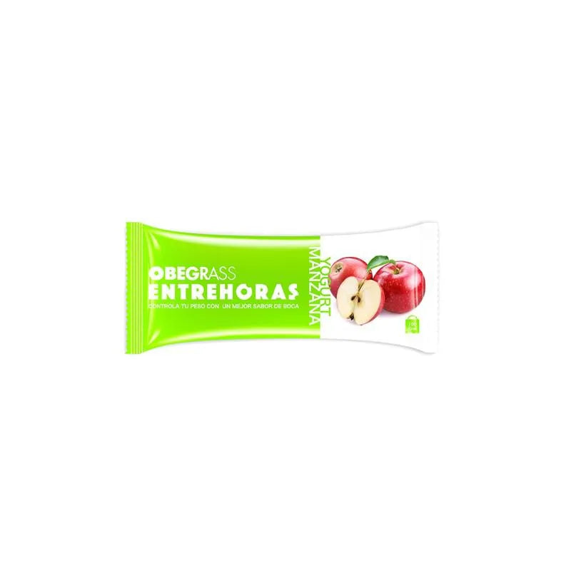 Actafarma Obegrass Barrita Entrehoras Yogurt y Manzana