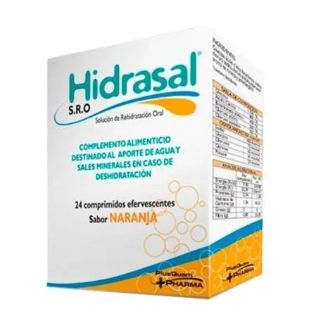 Plusquam Pharma Hidrasal Complemento Alimenticio 24 Comprimidos Efervescentes Plusquam Pharma
