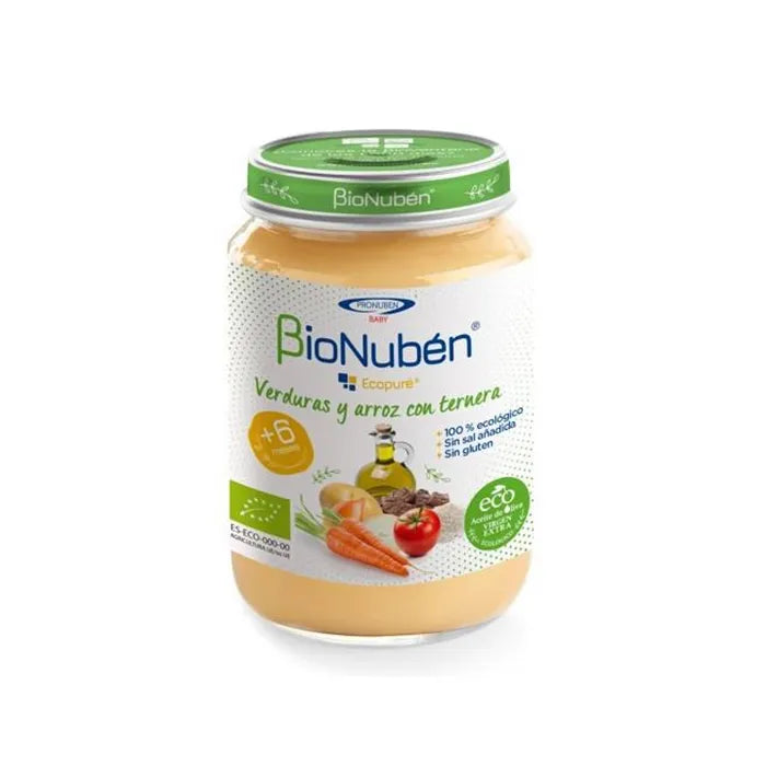 Bionubén Ecopure Légumes Riz Veau