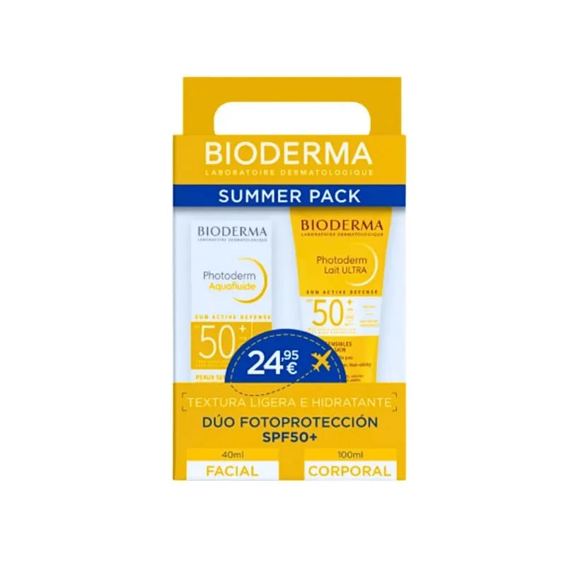 Bioderma Coffret 2 Produits Bioderma Photoderm Max Aquafluide Spf50+