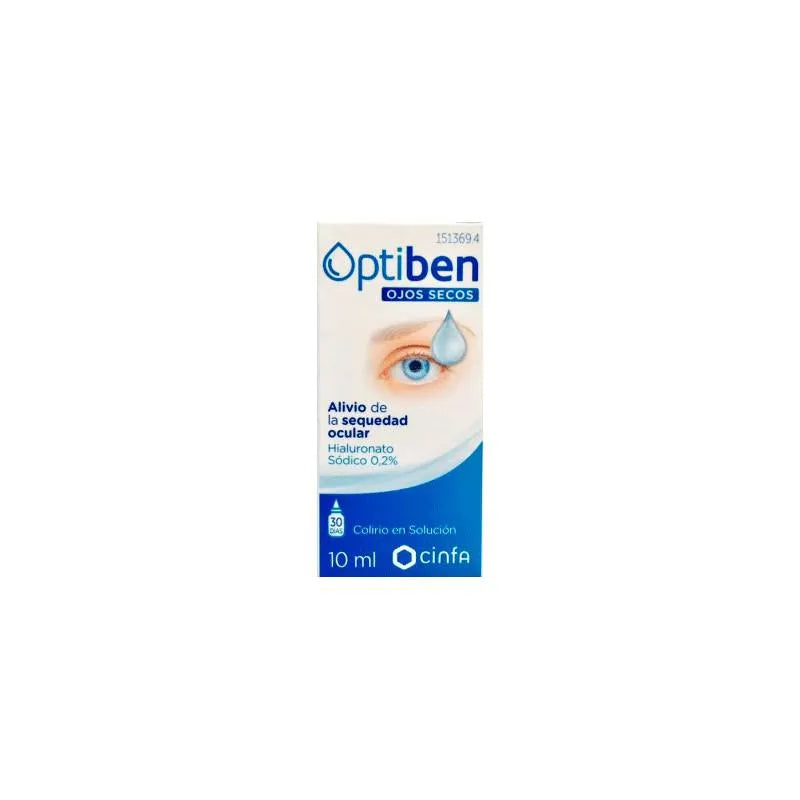 Optiben Yeux Secs Gouttes