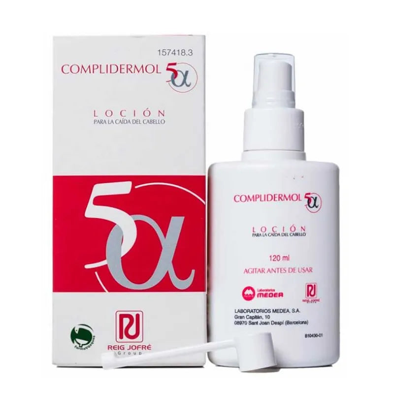 Complidermol 5 Alpha Lotion Chute de Cheveux