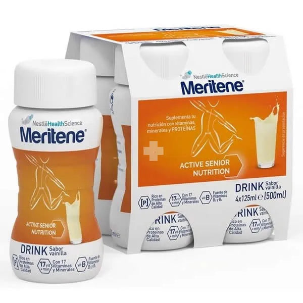 Meritene Active Senior Nutrition Drink Sabor Vainilla