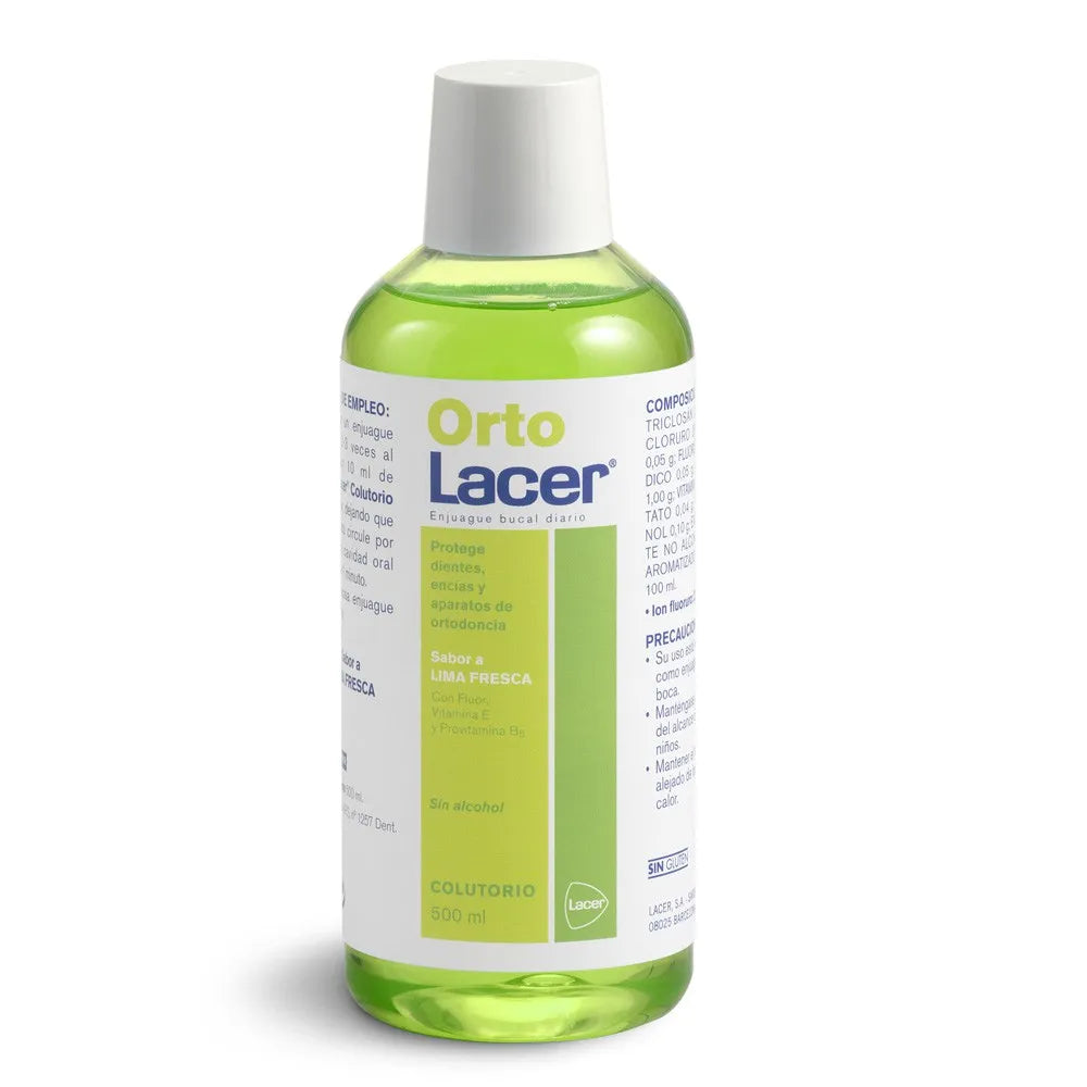 Lacer Ortolacer Bain De Bouche Citron Vert