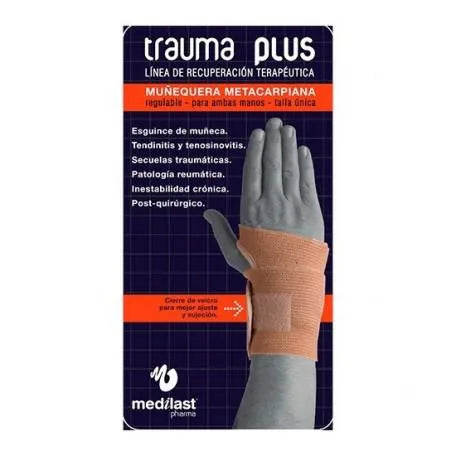 Medilast Muñequera Metacarpiana Trauma Plus Medilast Bg U