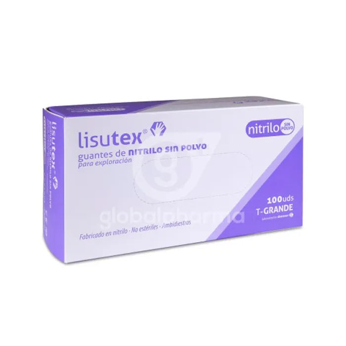Lisutex Guantex Lisutex Nitrilo S-P T-G 100U