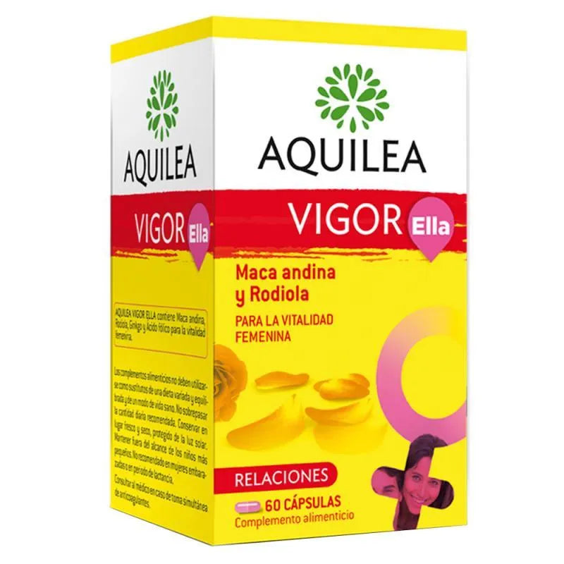 Uriach Aquilea Vigour Elle 60 Gélules