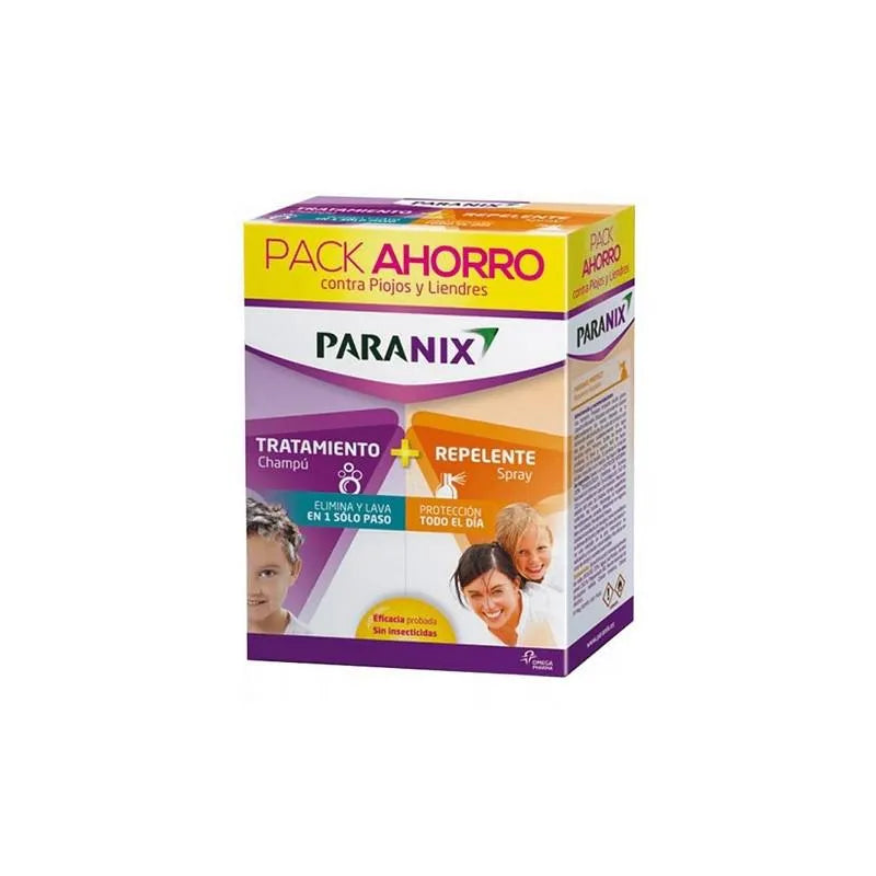 Paranix Éliminer 2 Shampooing et Anti-Poux et Anti-Poux
