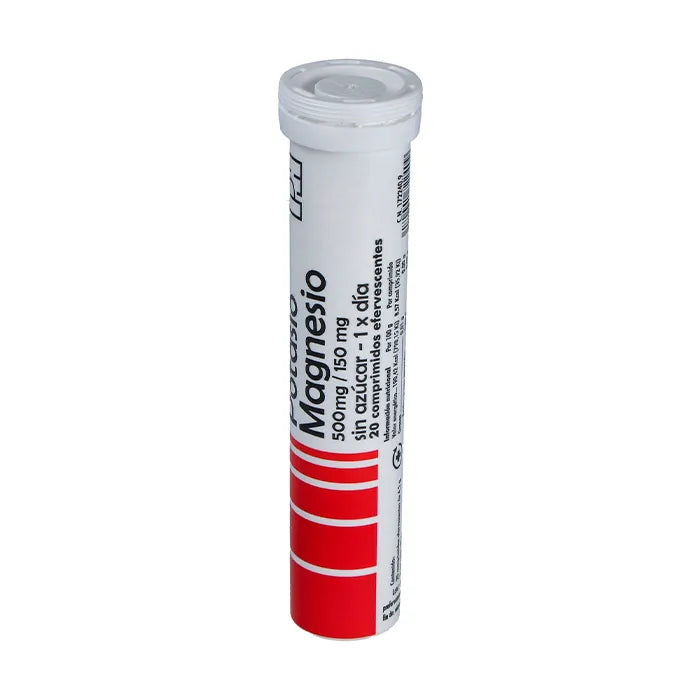 Ph Magnésium De Potassium 500mg-150mg 20 Comprimés Effervescents