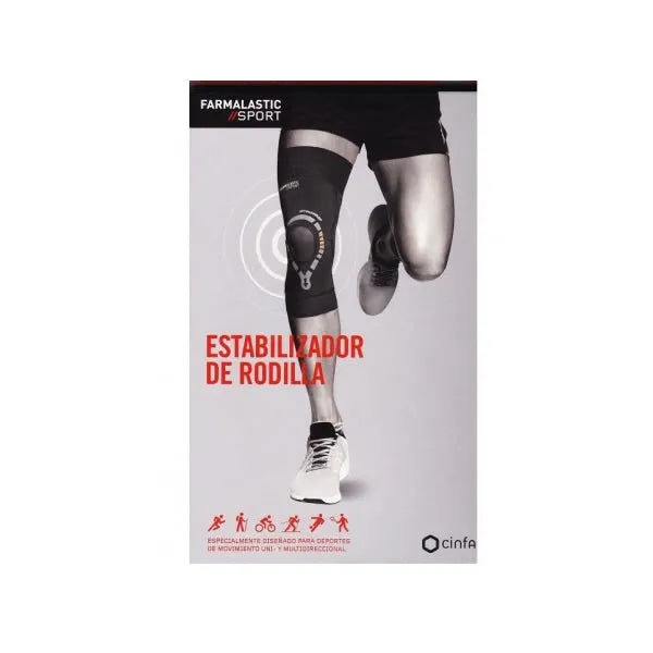 Farmalastic Sport Stabilisateur De Genou Taille L