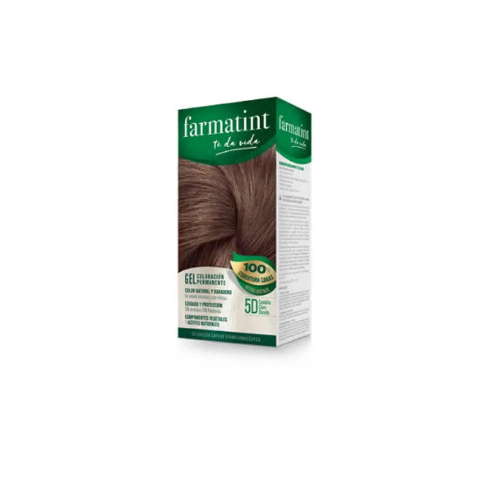 Farmatint Gel Coloration Permanent 5D Brun Doré Clair