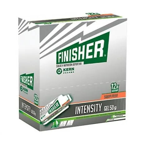 Kern Pharma Finisher Intensity Gel Énergético Fresa 12 Geles De