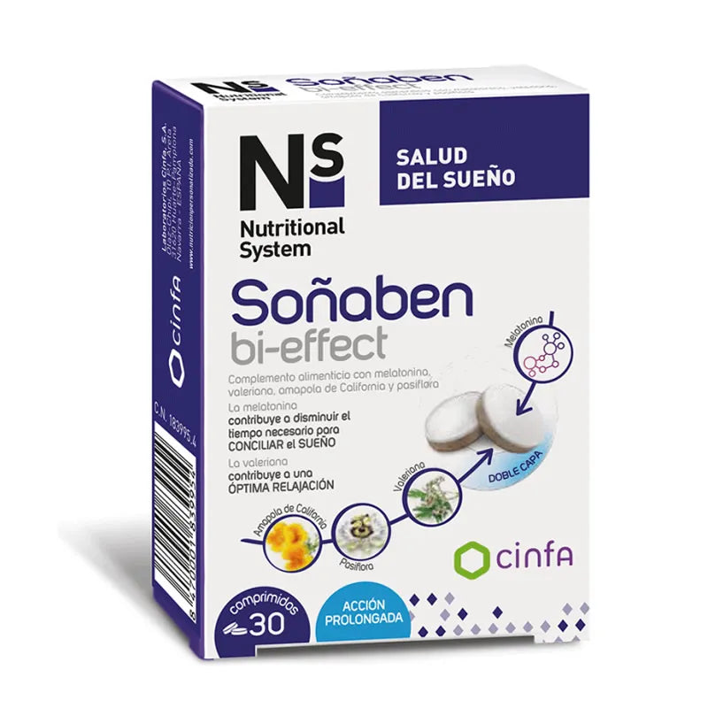 Ns Sommeil Bien Double Effet 30 Comprimés
