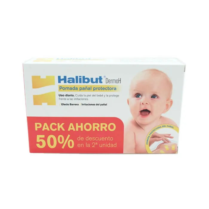 Halibut DermoH Pommade De Protection Double Pack