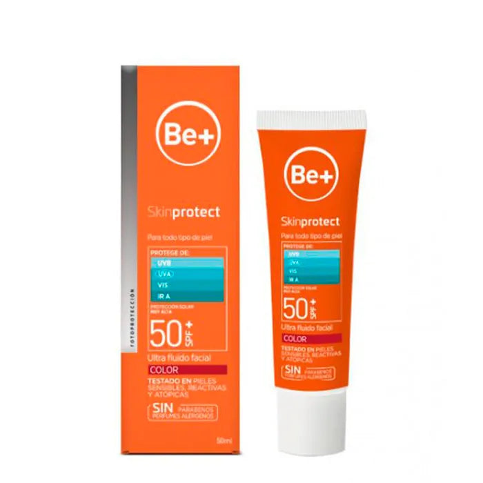 Be+ Skin Protect Colorant pour le Visage Spf50+