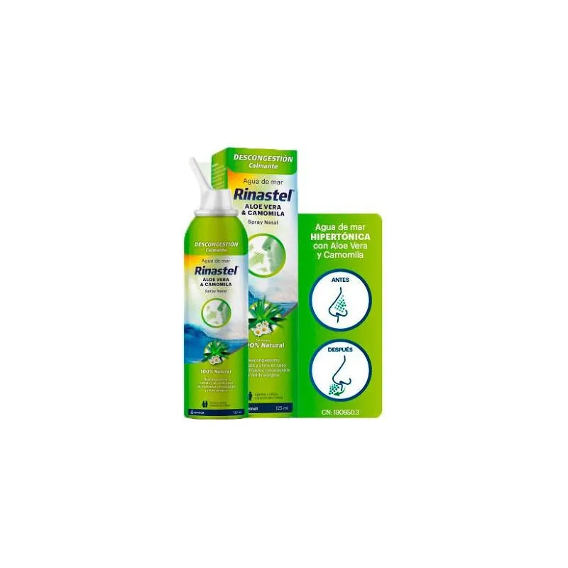 Almirall Rinastel Aloe Vera and Chamomile Nasal