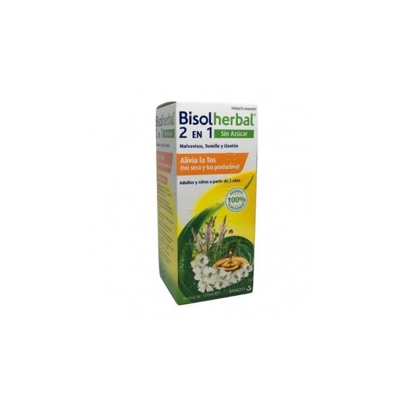 Sanofi Bisolherbal 2en1 Sin Azúcar Tos Seca y Productiva