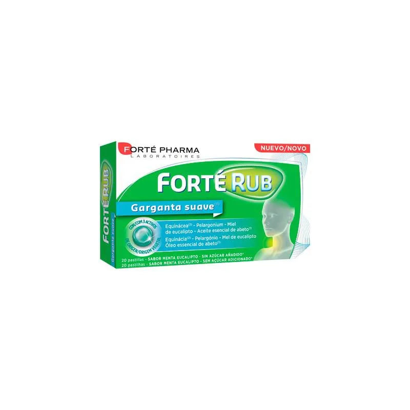 Forté Pharma Forte Pharma Forte Rub Soft Throat 20 Pastilles