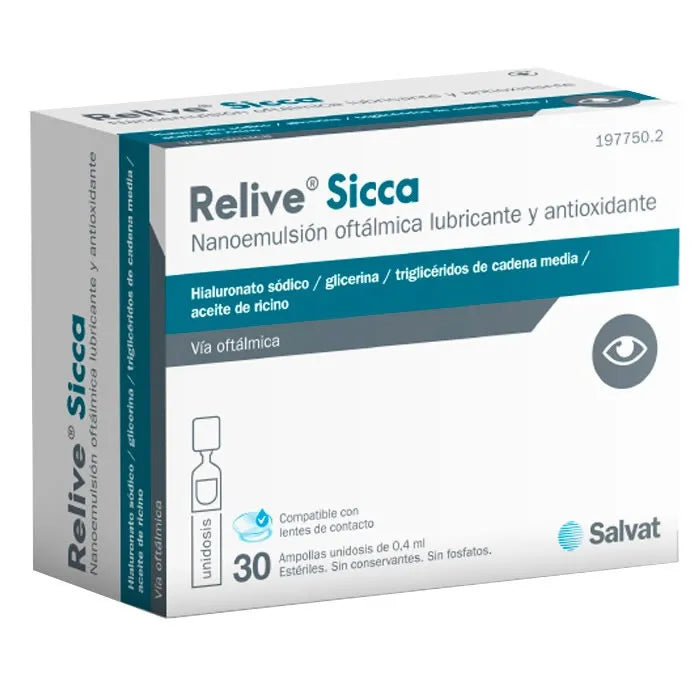 Salvat Relive Sicca 30 Ampoules