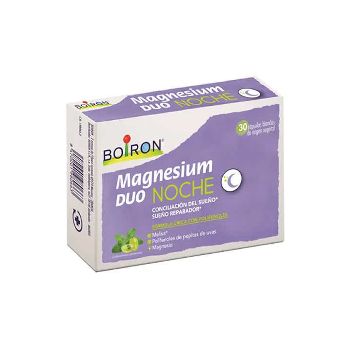 Boiron Magnesium Duo Nuit 30 Gélules Boiron