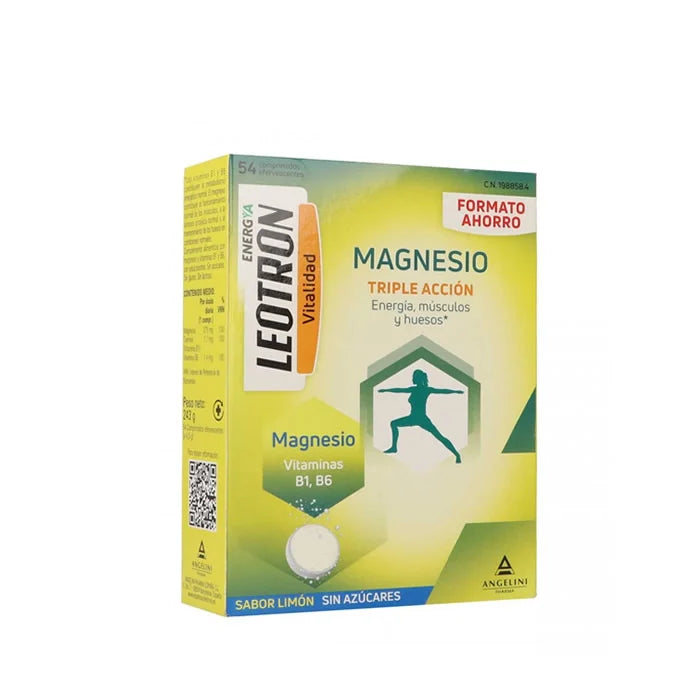 Leotron Comprimés Effervescents De Magnésium Leotron 54