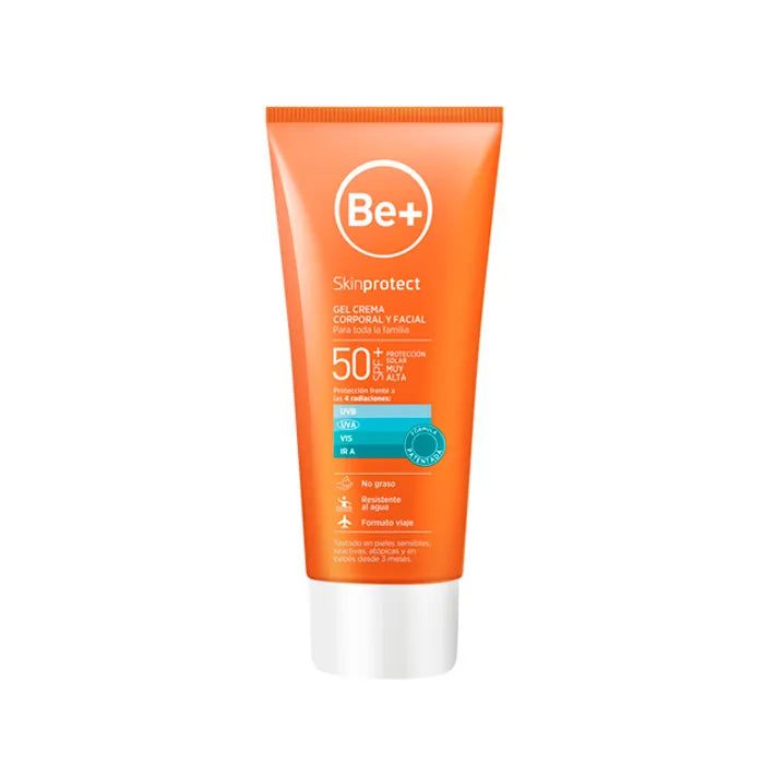 Be+ Skin Protect Gel Crème Corps et Visage Spf50+