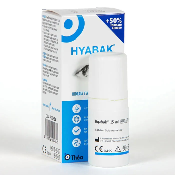 Hyabak Lubrifiant Pour Les Yeux