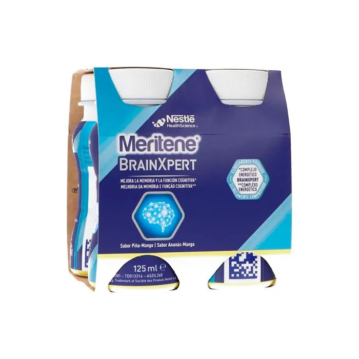 Meritene Brainxpert Arôme Ananas-Mangue 4 Bouteilles