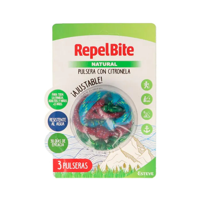 Repel Bite Bracelet anti-moustique Repel Bite Natura Kids