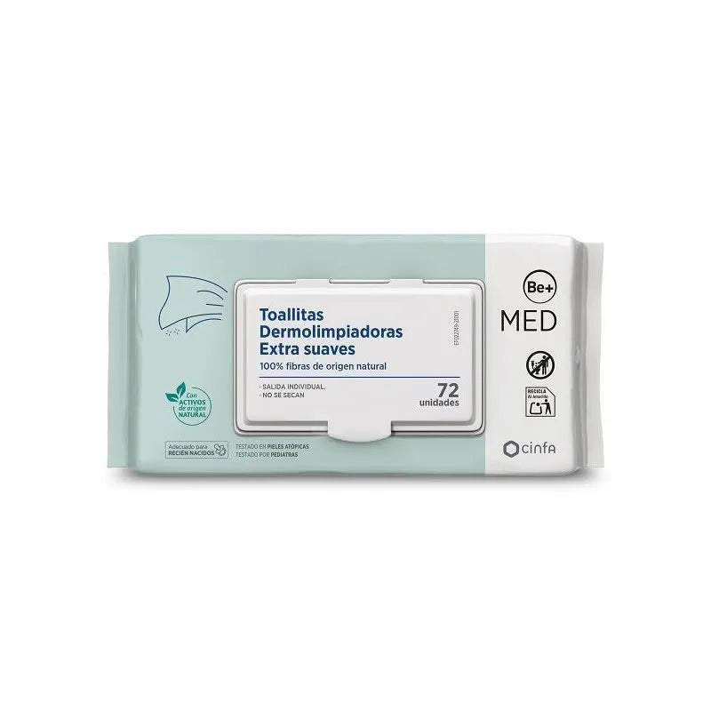BE+Med Lingettes Pédiatriques 72 Unités