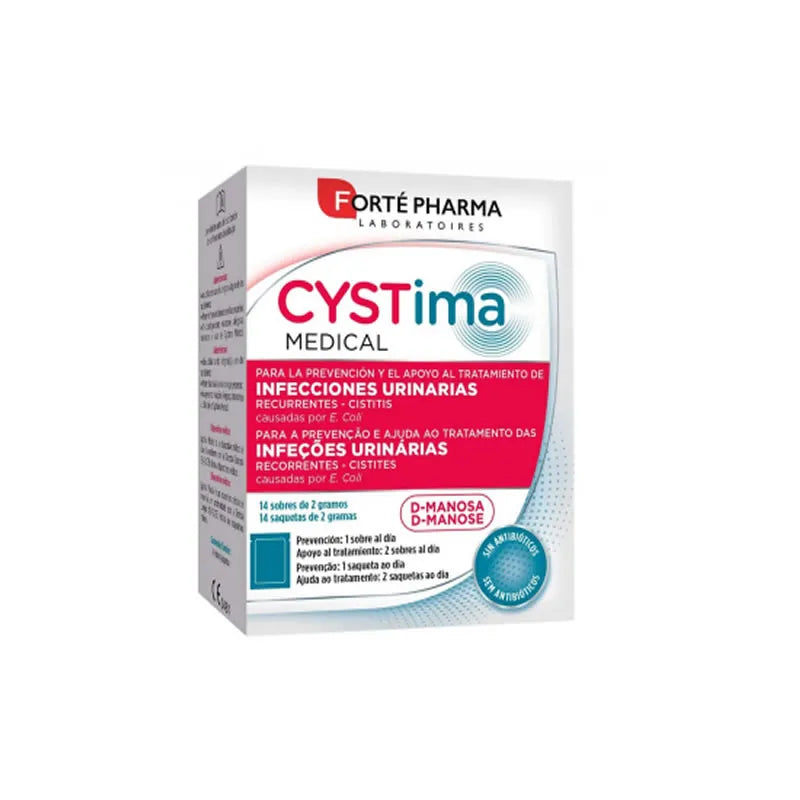 Forté Pharma Cystima Médical Infections Urinaires 14 Sachets