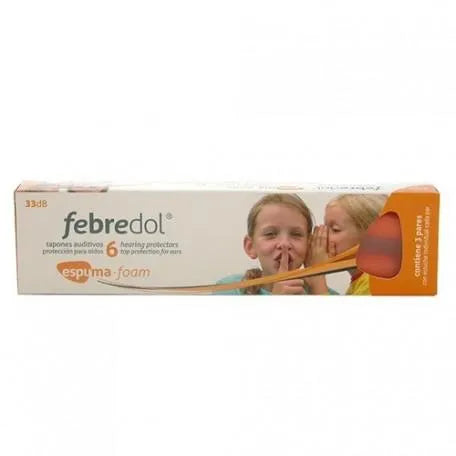 Febredol Tapones Oído Espuma 6 Unidades Febredol
