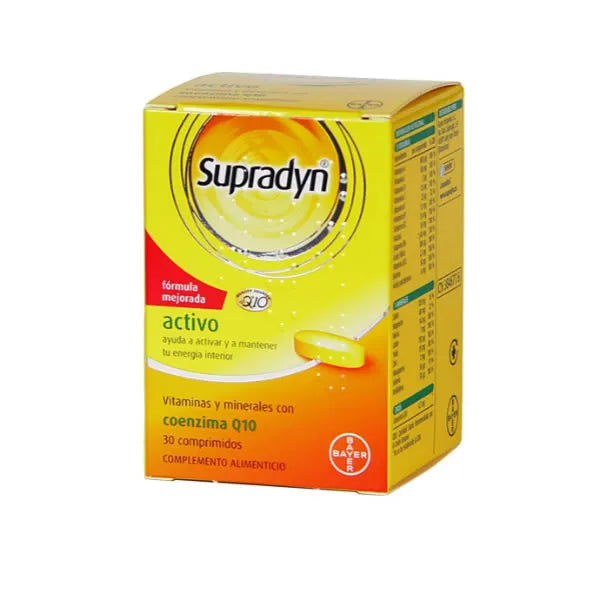 Bayer Supradyn Activo Q10 30 Comprimés