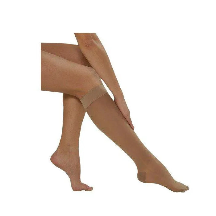 Medilast Bas de Compression à Bouts Renforcés Beige Taille S