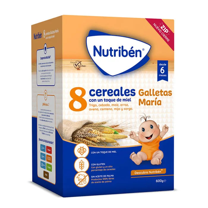 Nutriben 8 Céréales Biscuits Au Miel