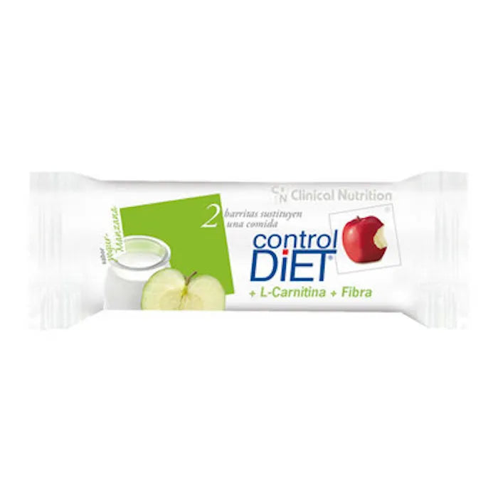 Nutrisport Barres Au Yaourt Et Aux Pommes Control Diet 24 unités
