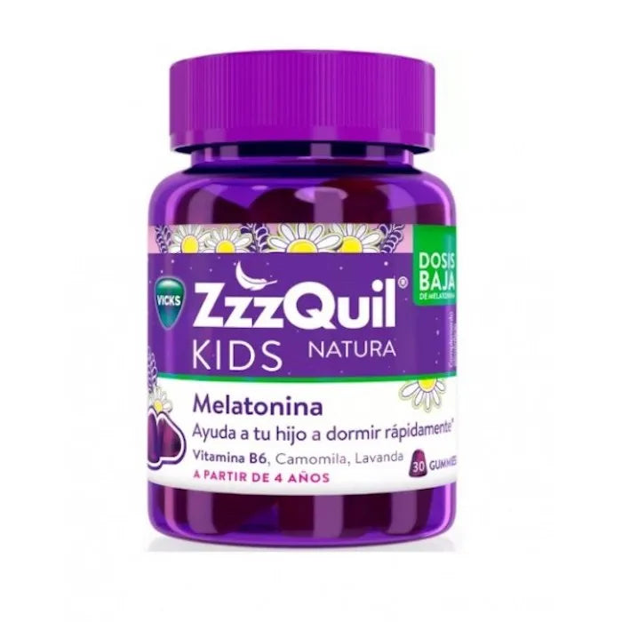 Zzquil Vicks Zzzquil Natura Kids Melatonin 30 Unitès