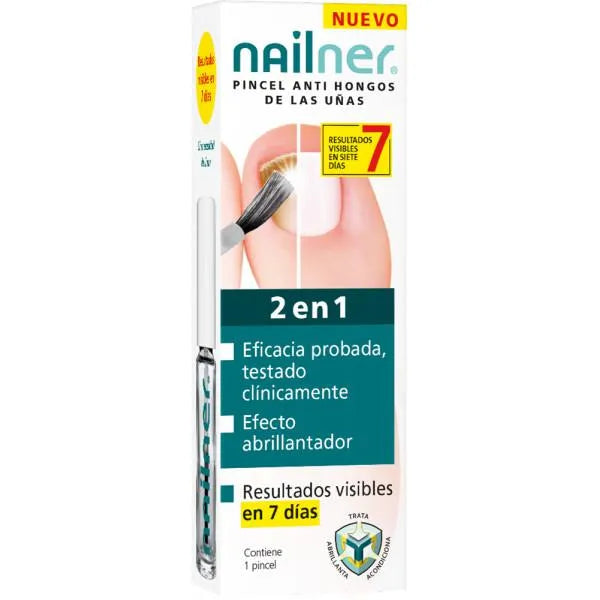 Nailner Brosse anti-champignons pour ongles Nailner